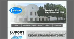 Desktop Screenshot of camtroninc.com